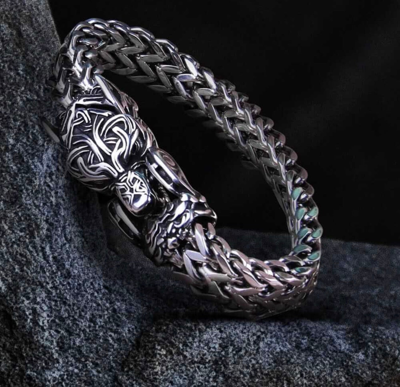 Viking Wolf Bracelet