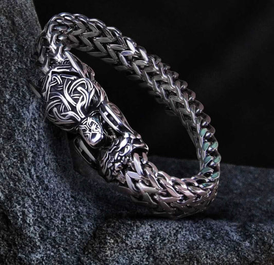 Viking Wolf Bracelet