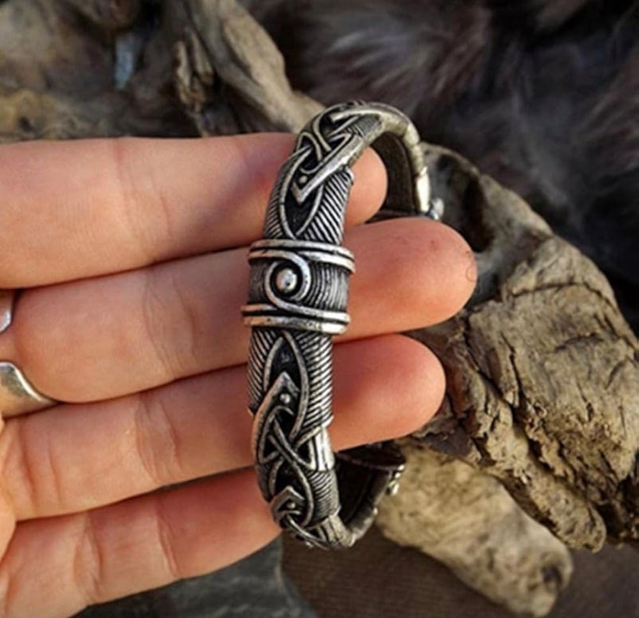 Viking Wolf Bracelet