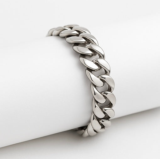 Cuban Chain Bracelet – Silver