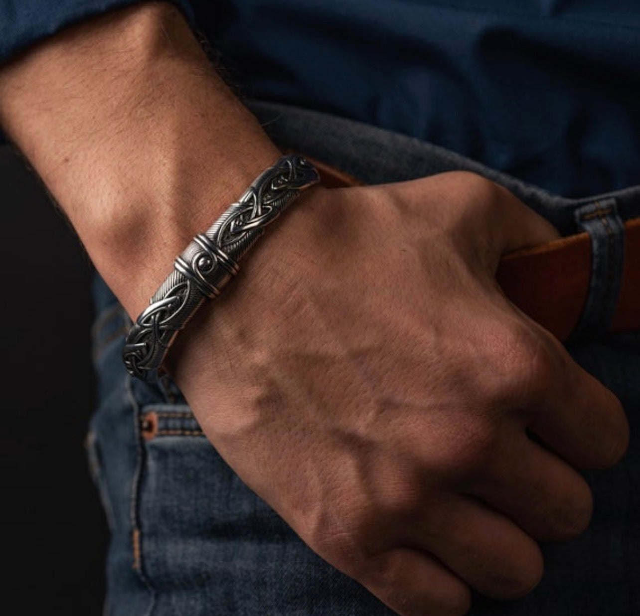 Viking Wolf Bracelet